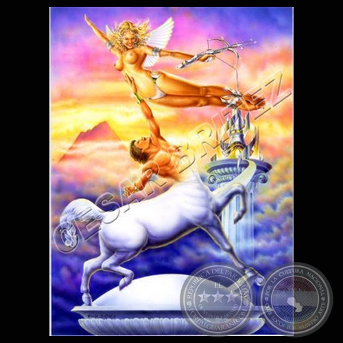 CENTAURO - Ilustración de César Brítez